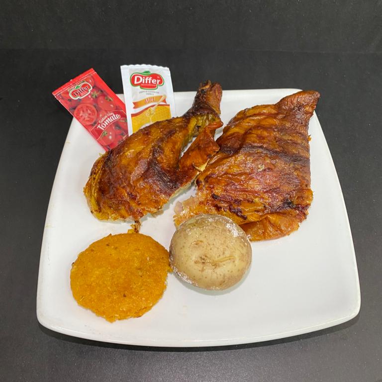 1f736cef-dbbc-4a15-827e-cd5293e8f652 Cuarto de pollo asado - Image 1