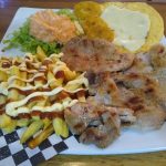 Carne de cerdo a la plancha