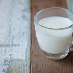 Vaso de leche pequeño