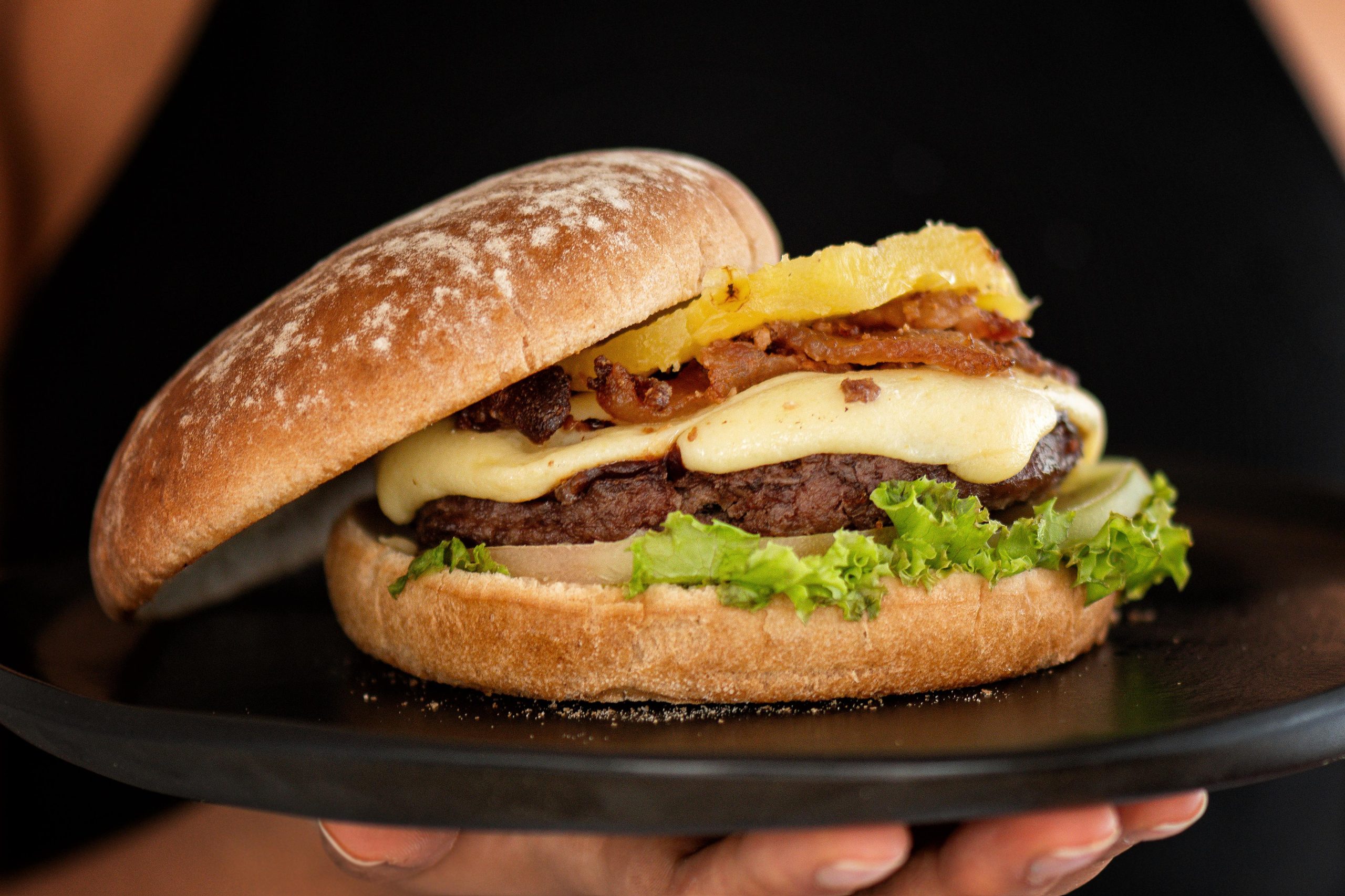 Hamburguesa hawaiana Hamburguesa hawaiana - Image 1