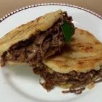 Arepa con carne