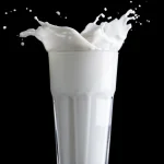 Vaso de leche grande