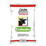 Leche colanta en bolsa